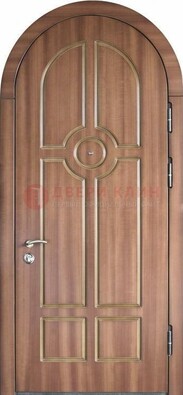 Арочная дверь с отделкой массивом ДА-35 в Саратове