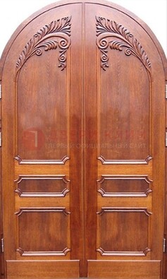 Металлическая арочная дверь ДА-9 в салон красоты в Саратове
