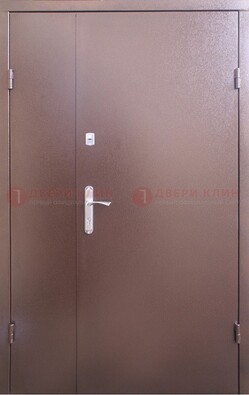 Стальная дверь с порошковым покрытием Медный Антик ДП-215 в Саратове