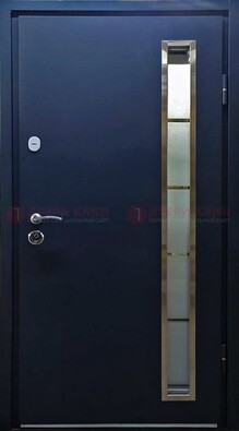 Металлическая дверь с порошковым покрытием и МДФ Белый дуб ДП-219 в Саратове