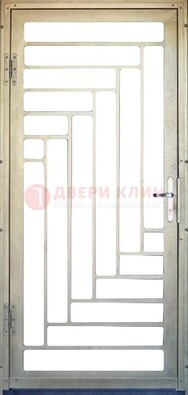 Железная решетчатая дверь с узором ДР-41 в Саратове