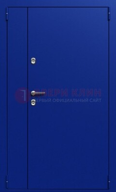 Синяя тамбурная дверь ДТМ-23 в Саратове