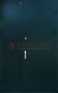Черная тамбурная дверь ДТМ-36 в Саратове
