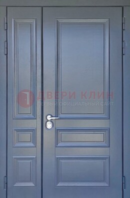 Темно-серая железная дверь с виноритом ДВТ-242 в Саратове